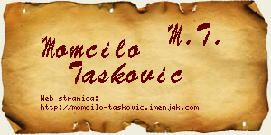 Momčilo Tasković vizit kartica